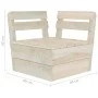 Palettenmöbel für den Garten 7 Stück imprägniertes Tannenholz von vidaXL, Gartensets - Ref: Foro24-3063725, Preis: 403,75 €, ...