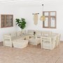 Gartenmöbel aus 10 Stück Palettenmöbel, imprägniertes Fichtenholz. von vidaXL, Gartensets - Ref: Foro24-3063732, Preis: 521,5...