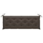 Gartenbank mit Kissen massives Akazienholz 157 cm von vidaXL, Gartenbänke - Ref: Foro24-3064289, Preis: 193,94 €, Rabatt: %