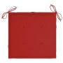 Sillas de jardín plegables 4 uds cojines madera maciza acacia von vidaXL, Gartenstühle - Ref: Foro24-3064515, Preis: 194,57 €...