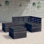 Garden furniture pallets 5 pcs solid dark gray pine wood by vidaXL, Garden sets - Ref: Foro24-3063740, Price: 290,94 €, Disco...