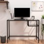 Transparent glass computer desk 100x36x74 cm by vidaXL, Desks - Ref: Foro24-331621, Price: 84,91 €, Discount: %