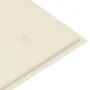 Banco de jardín plegable con cojín bambú 118 cm by vidaXL, garden benches - Ref: Foro24-3063851, Price: 82,22 €, Discount: %