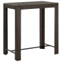 5-teiliges Garten-Bar-Set und braune Kissen aus synthetischem Rattan von vidaXL, Gartensets - Ref: Foro24-3064780, Preis: 241...