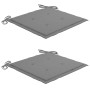 Klappbare Gartenstühle, 2 Stück, Kissen aus massivem Akazienholz von vidaXL, Gartenstühle - Ref: Foro24-3064537, Preis: 144,2...