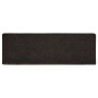 Stufenmatte 15 Stück dunkelbrauner gestanzter Stoff von vidaXL, Treppenmatten - Ref: Foro24-326187, Preis: 43,04 €, Rabatt: %