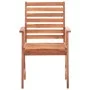 Garden dining chairs 3 pcs solid acacia wood and cushions by vidaXL, Garden chairs - Ref: Foro24-3064370, Price: 215,46 €, Di...