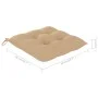 Klappbare Garten-Essgruppe mit Kissen, 5-teilig, Bambus von vidaXL, Gartensets - Ref: Foro24-3063978, Preis: 267,49 €, Rabatt: %