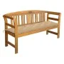 Banco de jardín con cojín madera maciza de acacia 157 cm de vidaXL, Bancos de jardín - Ref: Foro24-3064284, Precio: 188,92 €,...