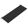 Garden bench with cushion solid acacia wood 157 cm by vidaXL, garden benches - Ref: Foro24-3064266, Price: 184,23 €, Discount: %