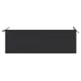 Garden bench with cushion solid acacia wood 157 cm by vidaXL, garden benches - Ref: Foro24-3064266, Price: 184,23 €, Discount: %