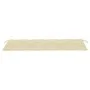Banco de jardín con cojín madera maciza de acacia 157 cm de vidaXL, Bancos de jardín - Ref: Foro24-3064283, Precio: 177,40 €,...
