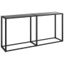 Schwarzer Konsolentisch aus gehärtetem Glas, 160 x 35 x 75,5 cm von vidaXL, Seitentische - Ref: Foro24-331679, Preis: 83,51 €...