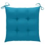 Sillas de jardín plegables con cojines 2 unidades bambú de vidaXL, Sillas de jardín - Ref: Foro24-3064006, Precio: 114,48 €