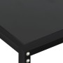 Black tempered glass console table 160x35x75.5 cm by vidaXL, Side tables - Ref: Foro24-331679, Price: 83,41 €, Discount: %