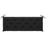 Garden bench with cushion solid acacia wood 157 cm by vidaXL, garden benches - Ref: Foro24-3064288, Price: 193,94 €, Discount: %