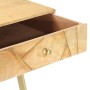 Schreibtisch aus massivem Mangoholz mit Schubladen 100x55x75 cm von vidaXL, Schreibtische - Ref: Foro24-286150, Preis: 184,10...