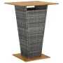 5-teiliges Garten-Barmöbel-Set und graue PE-Rattan-Kissen von vidaXL, Gartensets - Ref: Foro24-3064861, Preis: 519,91 €, Raba...