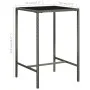 Garden table and high stools 3 pieces gray synthetic rattan by vidaXL, Garden sets - Ref: Foro24-3064818, Price: 148,71 €, Di...