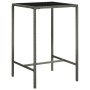 Garden table and high stools 5 pieces gray synthetic rattan by vidaXL, Garden sets - Ref: Foro24-3064821, Price: 207,73 €, Di...