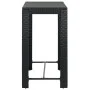 5-teiliges Garten-Barmöbel-Set und schwarze synthetische Rattankissen von vidaXL, Gartensets - Ref: Foro24-3064796, Preis: 44...