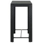 5-teiliges Garten-Barmöbel-Set und schwarze synthetische Rattankissen von vidaXL, Gartensets - Ref: Foro24-3064796, Preis: 44...