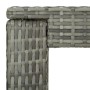 Gartenbar-Set, 5-teilig, graue Kissen aus synthetischem Rattan von vidaXL, Gartensets - Ref: Foro24-3064797, Preis: 406,46 €,...