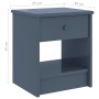 Light gray solid mango wood bedside table 35x30x40 cm by vidaXL, Nightstands - Ref: Foro24-322225, Price: 47,54 €, Discount: %