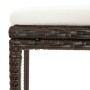 5-piece garden bar set and brown synthetic rattan cushions by vidaXL, Garden sets - Ref: Foro24-3064913, Price: 264,19 €, Dis...