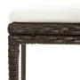 5-piece garden bar set and brown synthetic rattan cushions by vidaXL, Garden sets - Ref: Foro24-3064913, Price: 260,97 €, Dis...