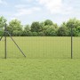 Poste de cerca 52 pcs Gris 3.2 x 3.2 x 170 cm Acero