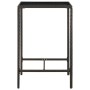 3-teiliges Gartenbar-Set und Kissen Kunstrattan braun von vidaXL, Gartensets - Ref: Foro24-3064836, Preis: 206,38 €, Rabatt: %