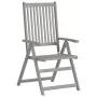 Liegende Gartenstühle mit 4 Kissen aus massivem Akazienholz von vidaXL, Gartenstühle - Ref: Foro24-3065379, Preis: 278,97 €, ...