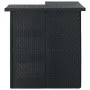 8-teiliges Gartenbar-Set und schwarze synthetische Rattankissen von vidaXL, Gartensets - Ref: Foro24-3064926, Preis: 807,70 €...