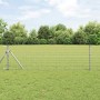 Poste de cerca 52 pcs Plateado 3.2 x 3.2 x 120 cm Acero