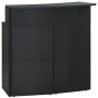 5-Piece Garden Bar Furniture Set and Cushions Black by vidaXL, Garden sets - Ref: Foro24-3064879, Price: 319,44 €, Discount: %