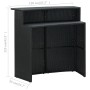 5-Piece Garden Bar Furniture Set and Cushions Black by vidaXL, Garden sets - Ref: Foro24-3064879, Price: 319,44 €, Discount: %