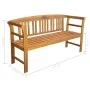 Solid acacia wood garden bench with cushion, 157 cm by vidaXL, garden benches - Ref: Foro24-3064280, Price: 194,16 €, Discoun...