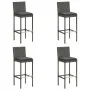 5-Piece Garden Bar Furniture Set and Gray Cushions by vidaXL, Garden sets - Ref: Foro24-3064884, Price: 504,07 €, Discount: %