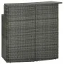 5-Piece Garden Bar Furniture Set and Gray Cushions by vidaXL, Garden sets - Ref: Foro24-3064884, Price: 504,07 €, Discount: %