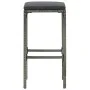 3-piece garden bar furniture set with grey cushions by vidaXL, Garden sets - Ref: Foro24-3064874, Price: 259,73 €, Discount: %