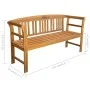 Garden bench with cushion solid acacia wood 157 cm by vidaXL, garden benches - Ref: Foro24-3064285, Price: 180,29 €, Discount: %