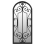 Espejo de jardín hierro negro para uso exterior 100x45 cm de vidaXL, Espejos - Ref: Foro24-318374, Precio: 116,66 €, Descuent...