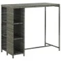 5-piece garden bar set and gray synthetic rattan cushions by vidaXL, Garden sets - Ref: Foro24-3064915, Price: 259,22 €, Disc...