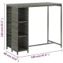 5-piece garden bar set and gray synthetic rattan cushions by vidaXL, Garden sets - Ref: Foro24-3064915, Price: 259,22 €, Disc...