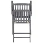Folding garden chairs 6 pcs with solid acacia wood cushions by vidaXL, Garden chairs - Ref: Foro24-3065407, Price: 305,57 €, ...