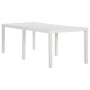 White PP garden table 220x90x72 cm by vidaXL, Garden tables - Ref: Foro24-317732, Price: 218,48 €, Discount: %