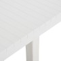Weißer PP-Gartentisch 220x90x72 cm von vidaXL, Gartentische - Ref: Foro24-317732, Preis: 218,48 €, Rabatt: %