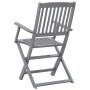 Klappbare Gartenstühle, 6 Stück Massivholz aus Akazie von vidaXL, Gartenstühle - Ref: Foro24-3065519, Preis: 270,31 €, Rabatt: %