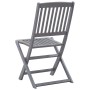 Klappbare Gartenstühle 6 Einheiten aus massivem Akazienholz von vidaXL, Gartenstühle - Ref: Foro24-3065520, Preis: 302,34 €, ...